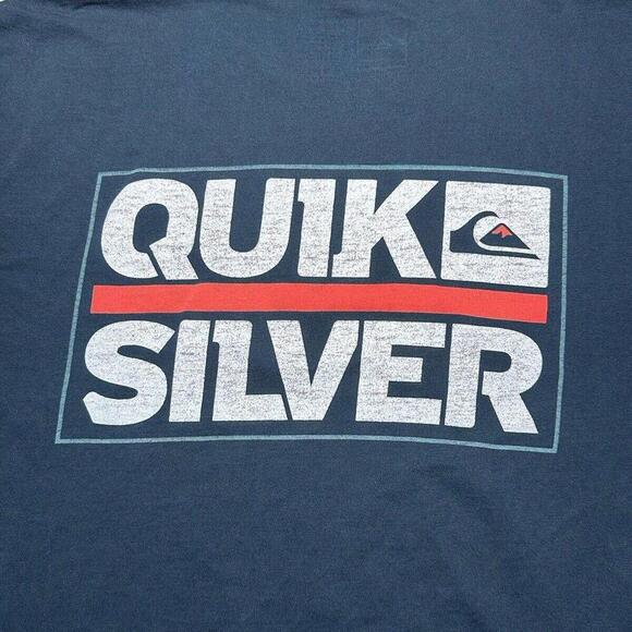 Vintage Quiksilver T Shirt Distressed Size Large - Picture 7 of 10